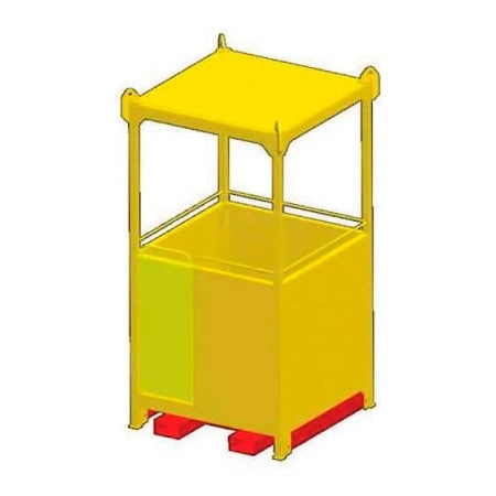 Machining & Welding By Olsen M&W Personnel Basket Removable Test Weight (Qty. 1) - 500 Lb. Capacity 14369